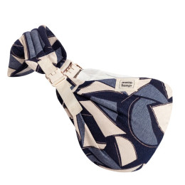 Mama Hangs - Carry & Walk Jacquard - Aide au Portage - Indigo