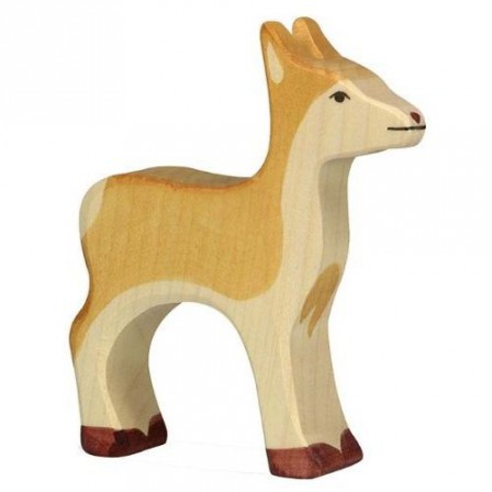 Biche en bois Holztiger