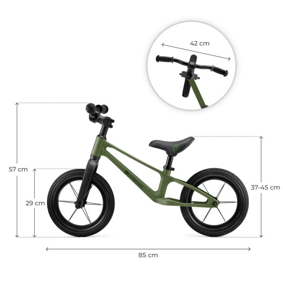 Kinderkraft ETER - Ultralight Balance Bike