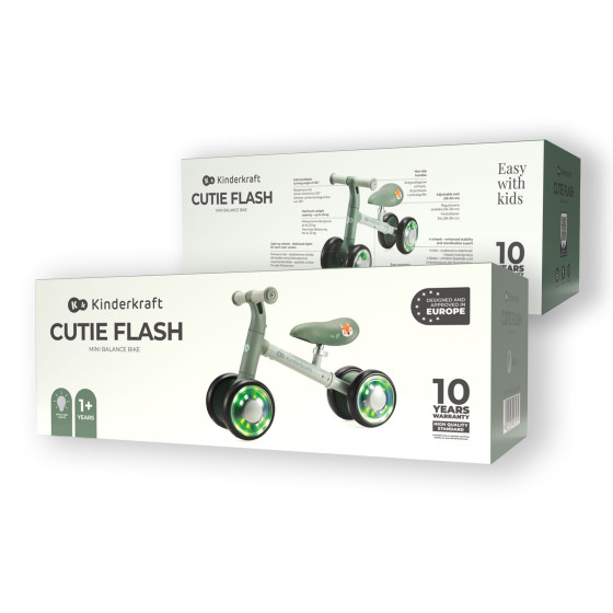 Kinderkraft CUTIE FLASH Balance Bike
