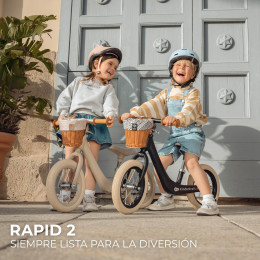 Kinderkraft Rapid 2 - Draisienne - Noir avec panier ( Lunar Black)