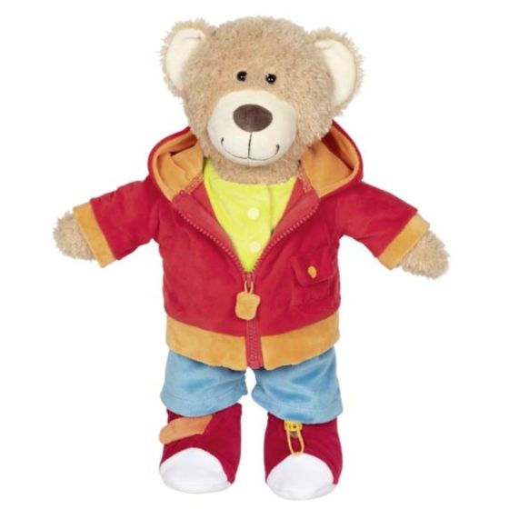 Goki Ours Brommel pour apprendre à s'habiller Goki jeux en bois