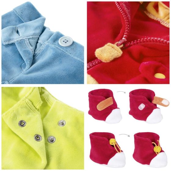 Goki Ours Brommel pour apprendre à s'habiller Goki jeux en bois