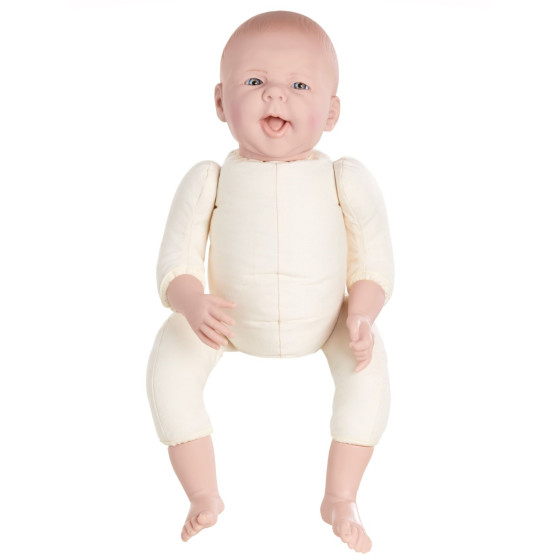 Nouveau-né 49cm 2,7kg - Mannequin de démonstration pour l’allaitement et le portage