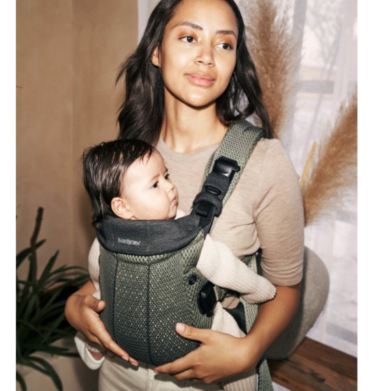 porte-bébé Babybjorn Harmony Mesh vert foncé