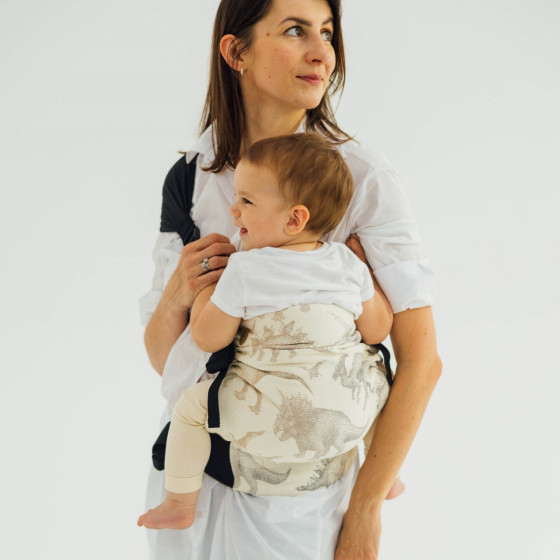 LennyLamb LennyHip Jurassic Park Ice Desert - hip baby carrier