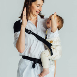 LennyLamb LennyHip Jurassic Park Ice Desert - hip baby carrier