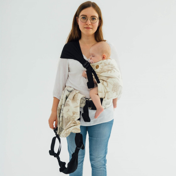 LennyLamb LennyTwin Jurassic Park Ice Desert - adjustable twin carrier