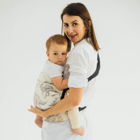 LennyLamb LennyTwin Jurassic Park Ice Desert - adjustable twin carrier