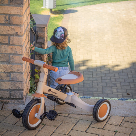 Petite & Mars - Turbo - Tricycle Enfant Multifonctionnel 5en1 Petite & Mars