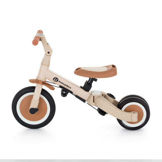Petite & Mars - Turbo - Tricycle Enfant Multifonctionnel 5en1 Petite & Mars