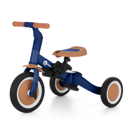 Petite&Mars - Turbo - Tricycle Enfant Multifonctionnel 5en1 - Ocean-Blue