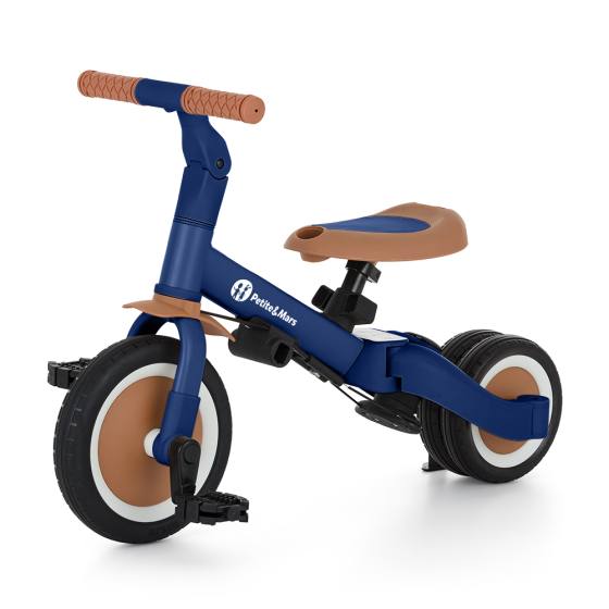Petite&Mars - Turbo - Tricycle Enfant Multifonctionnel 5en1