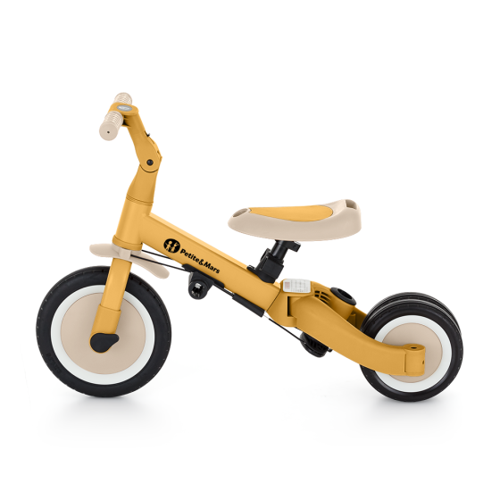 Petite&Mars - Turbo - Tricycle Enfant Multifonctionnel 5en1