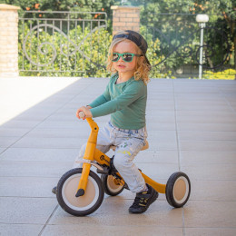 Petite&Mars - Turbo - Tricycle Enfant Multifonctionnel 5en1 - Intense Ochre