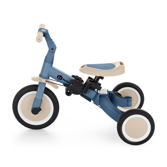 Petite&Mars - Turbo - Tricycle Enfant Multifonctionnel 5en1 Petite & Mars