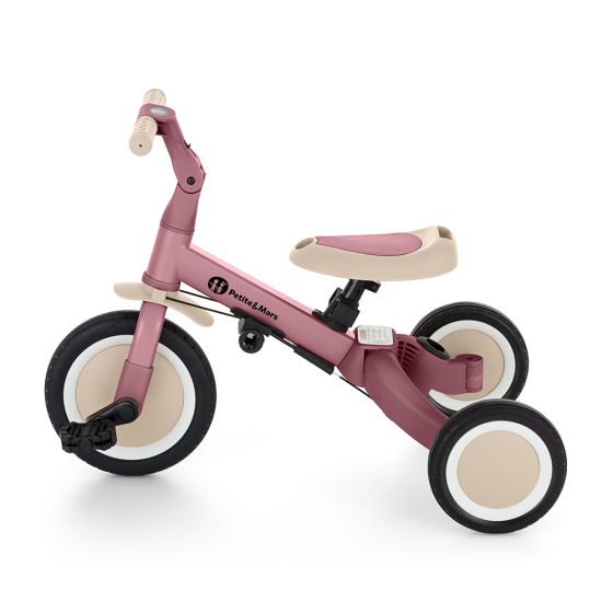 Petite&Mars - Turbo - Tricycle Enfant Multifonctionnel 5en1
