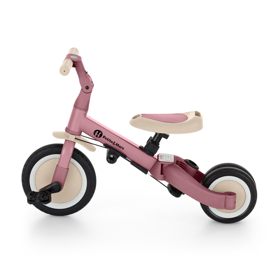 Petite&Mars - Turbo - Tricycle Enfant Multifonctionnel 5en1