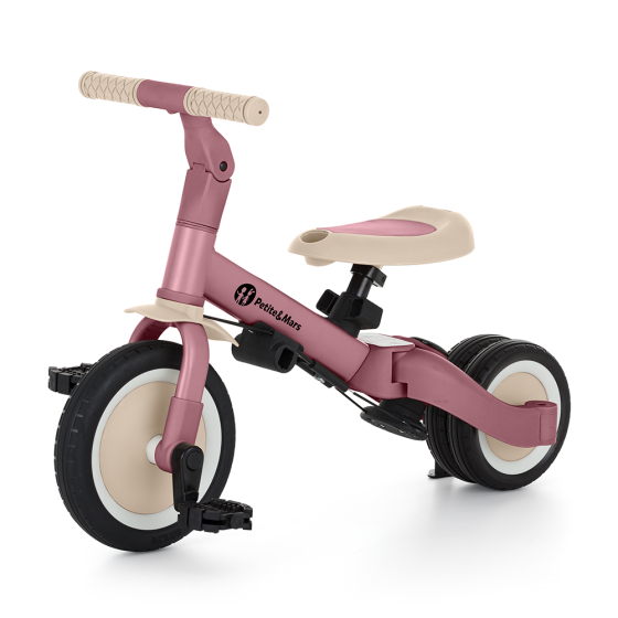 Petite&Mars - Turbo - Tricycle Enfant Multifonctionnel 5en1