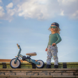 Petite&Mars - Turbo - Tricycle Enfant Multifonctionnel 5en1 - Misty Green