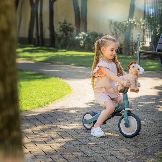 Petite&Mars - Turbo - Tricycle Enfant Multifonctionnel 5en1 Petite & Mars