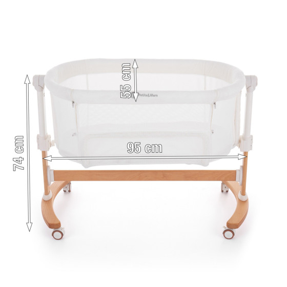 Petite&Mars - Glory - Lit d’appoint cododo 2 en 1