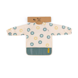 Petite&Mars - Ben - Bavoir à enfant manches longues - Green Kiwi