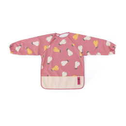 Petite & Mars - Ben - Longsleeve bib - Pink Pears