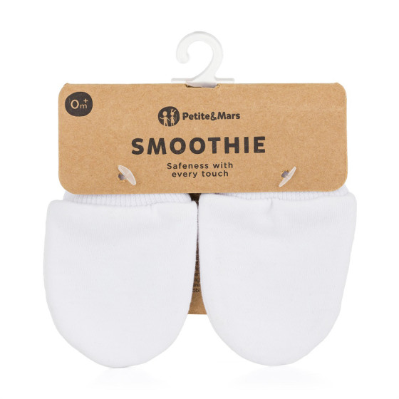 Petite&Mars - Smoothie - Moufles anti-griffes pour nouveau-né Petite & Mars