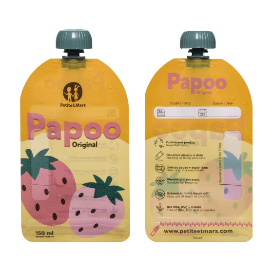 Petite&Mars -  Papoo Original - baby pouch set, 6 pcs