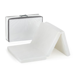 Petite&Mars - Foldie - Matelas pliant de voyage - Blanc