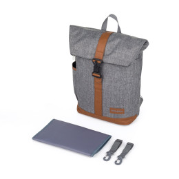 Petite&Mars - Jackob - Sac à dos à langer - Gris