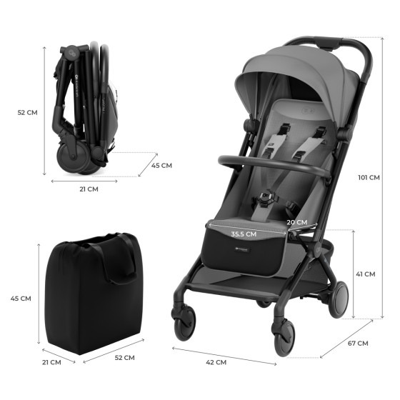 Kinderkraft PILOT 2 - Poussette cabine