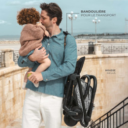 Kinderkraft PILOT 2 - Poussette cabine - Bizuu - Lunar Black