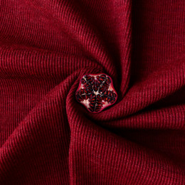 ManyMonths Dickie - Col à Enfiler en Pure Laine Mérinos - Wild Pomegranate