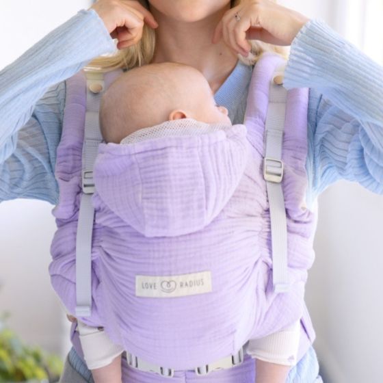 Love Radius Hoodiecarrier 2 Lilas Love Radius