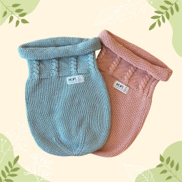 Ma Petite Laine Mon Cocon Malin - Knitted Cocoon coton tog 1 - Pêche
