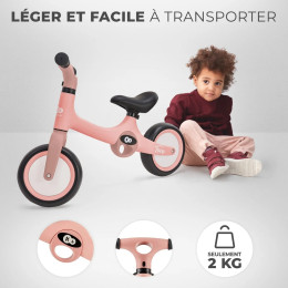 KinderKraft Tove - Draisienne Enfant - Rose