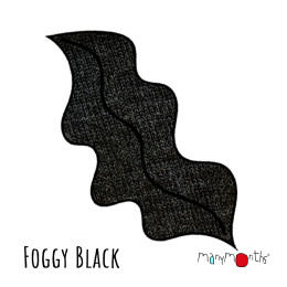 ManyMonths Kitty Beanie UNiQUE - Bonnet Chat en laine mérinos - Foggy Black