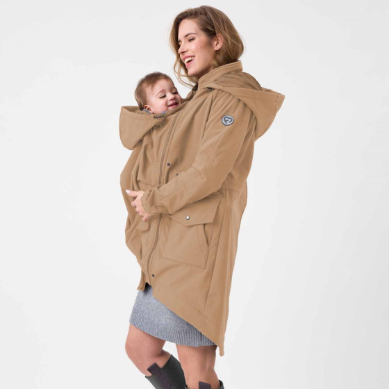 Fun2BeMum Parka Softshell Manteau de Grossesse et Portage