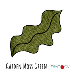 MaM ManyMonths Natural Woollies Long Fingerless Mittens - Garden Moss Green
