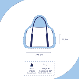 PPMC Bowling Bag - Handbag / Diaper Bag - Birdy