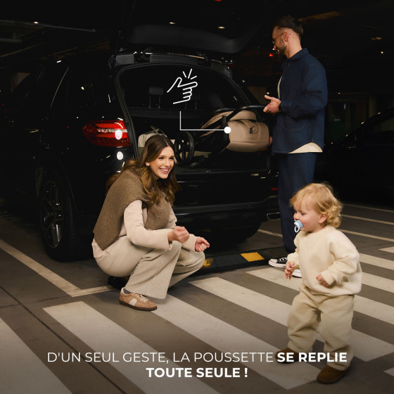 KinderKraft Loom - Poussette légère et compacte