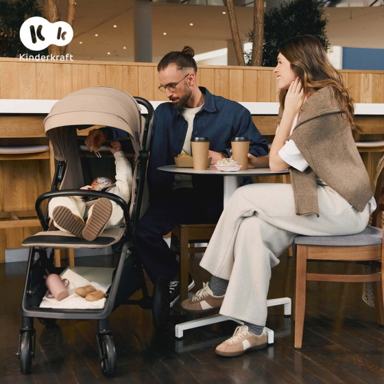 KinderKraft Loom - Poussette légère et compacte