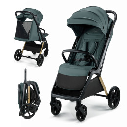 KinderKraft Loom - Poussette légère et compacte - Vert