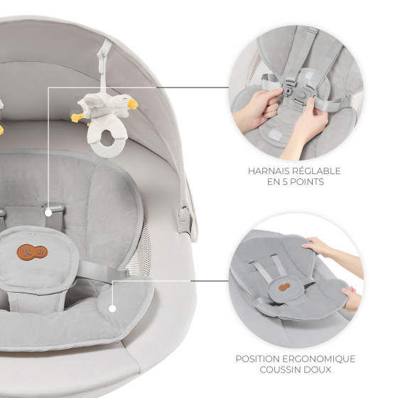 KinderKraft Tulsy - Rocker-bouncer