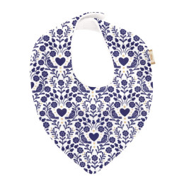 PPMC - Bavoir Bandana - Scandinavia Bleu