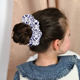PPMC - Scrunchie - Scandinavia Bleu