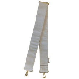 PPMC Adjustable shoulder strap for bag - Ivoire