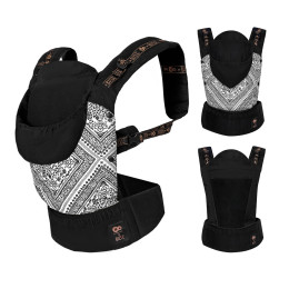 Kinderkraft Huggy Porte-bébé Adjustable - Bizuu - Lunar Black